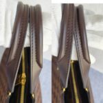 LV Kengsington Bowling N41505 Damier Ebene Coated Canvas with Leather and Gold Hardware #RELC-1 - Image 21