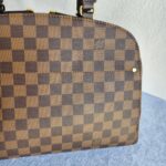 LV Kengsington Bowling N41505 Damier Ebene Coated Canvas with Leather and Gold Hardware #RELC-1 - Image 6