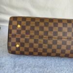 LV Kengsington Bowling N41505 Damier Ebene Coated Canvas with Leather and Gold Hardware #RELC-1 - Image 9