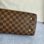 LV Kengsington Bowling N41505 Damier Ebene Coated Canvas with Leather and Gold Hardware #RELC-1 - Image 10