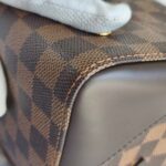 LV Kengsington Bowling N41505 Damier Ebene Coated Canvas with Leather and Gold Hardware #RELC-1 - Image 14