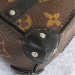 LV Soft Trunk Pouch Brown/Black with Monogram Coated Canvas/Leather and Silver Hardware #OORC-7 - Image 5