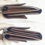 LV Wallet Brown Damier Ebene Coated Canvas with Leather and Gold Hardware #REUK-6 - Image 14