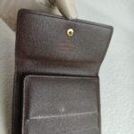 LV Wallet Brown Damier Ebene Coated Canvas with Leather and Gold Hardware #REUK-6 - Image 13