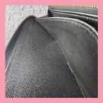 LV Zippy Wallet Large Black Epi Leather with Silver Hardware #OORC-22 - Image 28