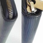 LV Zippy Wallet Large Black Epi Leather with Silver Hardware #OORC-22 - Image 10