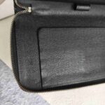LV Zippy Wallet Large Black Epi Leather with Silver Hardware #OORC-22 - Image 23
