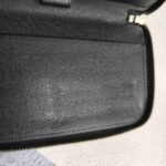 LV Zippy Wallet Large Black Epi Leather with Silver Hardware #OORC-22 - Image 24