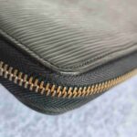 LV Zippy Wallet Large Black Epi Leather with Silver Hardware #OORC-22 - Image 15