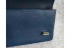 Prada Bag Blue with Saffiano Leather and Silver Hardware #ORKS-4 - Image 5