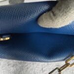 Prada Bag Blue with Saffiano Leather and Silver Hardware #ORKS-4 - Image 17