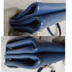 Prada Bag Blue with Saffiano Leather and Silver Hardware #ORKS-4 - Image 14