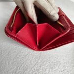 Prada Wallet Red Saffiano Leather with Gold Hardware #GUEOT-2 - Image 16