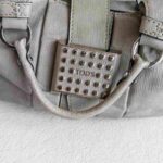 Tods Bag Grey with Calf Leather and Silver Hardware #OORS-9 - Image 18