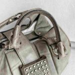 Tods Bag Grey with Calf Leather and Silver Hardware #OORS-9 - Image 17