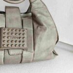 Tods Bag Grey with Calf Leather and Silver Hardware #OORS-9 - Image 4