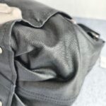 Tods G-Line Bag Black with Coated Canvas/Leather and Silver Hardware #OORU-11 - Image 13