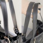 Tods G-Line Bag Black with Coated Canvas/Leather and Silver Hardware #OORU-11 - Image 16