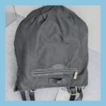 Tods G-Line Bag Black with Coated Canvas/Leather and Silver Hardware #OORU-11 - Image 23