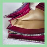 Tods Wallet Maroon Calf Leather with Silver Hardware #ORRO-8 - Image 14