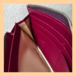 Tods Wallet Maroon Calf Leather with Silver Hardware #ORRO-8 - Image 12