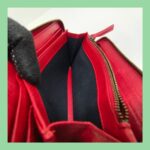 Balenciaga Zippy Wallet Red Lambskin with Antique Gold Hardware #RERL-7 - Image 22