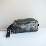 Bottega Veneta Waist Bag Black Nappa Leather with Brunito Finish Hardware #RECK-2