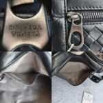 Bottega Veneta Waist Bag Black Nappa Leather with Brunito Finish Hardware #RECK-2 - Image 22