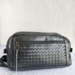 Bottega Veneta Waist Bag Black Nappa Leather with Brunito Finish Hardware #RECK-2 - Image 3