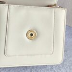 Bvlgari Serpenti Forever Top Handle Bag Cream Calf Leather with Gold Hardware #RETT-5 - Image 29