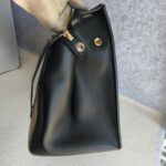 Celine Edge Top Handle Bag Black/Beige Calf Leather with Silver Hardware #RESO-8 - Image 9