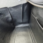 Celine Edge Top Handle Bag Black/Beige Calf Leather with Silver Hardware #RESO-8 - Image 29