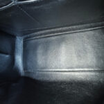 Celine Edge Top Handle Bag Black/Beige Calf Leather with Silver Hardware #RESO-8 - Image 28