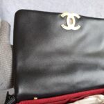 Chanel 19 Flap Bag Black with Lambskin and Gold/Silver/Ruthenium Hardware #OTLE-1 - Image 19