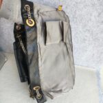 Chanel Accordian Flap Bag Black Perforated Lambskin with Gold/Silver Hardware #RESO-4 - Image 25