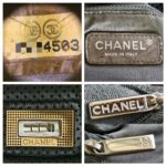 Chanel Accordian Flap Bag Black Perforated Lambskin with Gold/Silver Hardware #RESO-4 - Image 22