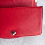 Chanel Boy Medium 25cm Red Calf Leather with Ruthenium Hardware #RESS-1 - Image 25