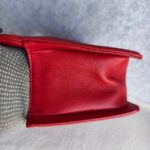 Chanel Boy Medium 25cm Red Calf Leather with Ruthenium Hardware #RESS-1 - Image 10