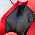 Chanel Boy Medium 25cm Red Calf Leather with Ruthenium Hardware #RESS-1 - Image 29