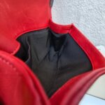 Chanel Boy Medium 25cm Red Calf Leather with Ruthenium Hardware #RESS-1 - Image 28