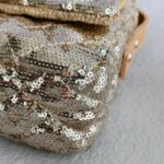 Chanel Flap Bag Gold Sequine with Gold Hardware #REYR-4 - Image 11