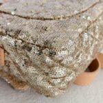 Chanel Flap Bag Gold Sequine with Gold Hardware #REYR-4 - Image 14