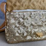 Chanel Flap Bag Gold Sequine with Gold Hardware #REYR-4 - Image 21