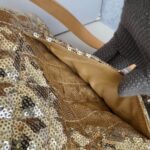 Chanel Flap Bag Gold Sequine with Gold Hardware #REYR-4 - Image 27