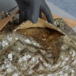 Chanel Flap Bag Gold Sequine with Gold Hardware #REYR-4 - Image 26