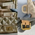 Chanel Flap Bag Gold Sequine with Gold Hardware #REYR-4 - Image 25