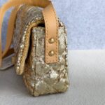 Chanel Flap Bag Gold Sequine with Gold Hardware #REYR-4 - Image 7