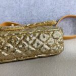 Chanel Flap Bag Gold Sequine with Gold Hardware #REYR-4 - Image 10