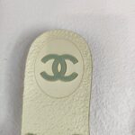 Chanel Sandals Grey/White Size 37 #OOSS-2 - Image 7