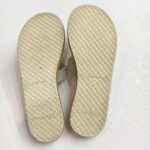 Chanel Sandals Grey/White Size 37 #OOSS-2 - Image 8